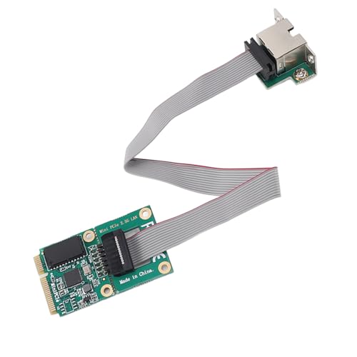 SUNGOOYUE Mini PCIE Tarjeta de Red, Adaptador Ethernet de Alta Velocidad 2.5G con Puerto RJ45 para Escritorio, Workstation y Servidor miniatura 1