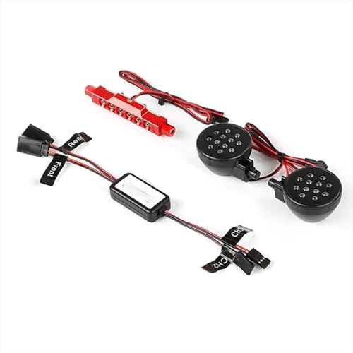 Luces Vehículo RC para Carreras Nocturnas y Rutas de Tierra en Escala 1/5