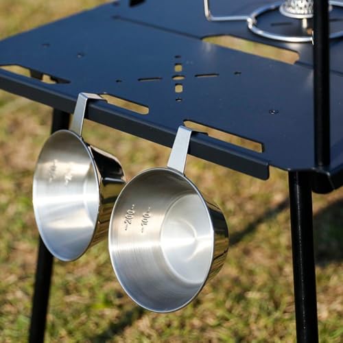 Table pliante légère avec plateau en aluminium stable - 8