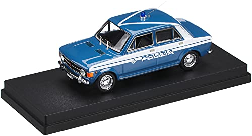 FIAT 128 - 4 PORTE - Blu Polizia Stradale 1970 1:43