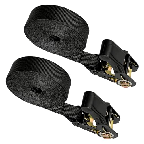 KAUEGOW 20-Ft Endless Ratchet Straps, 2-Pack