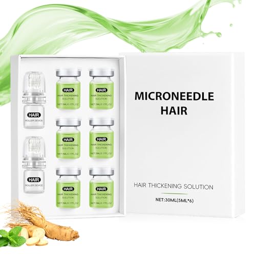 Alphainfuse Hair Regrowth System, Sistema de Recrecimiento Capilar, Alpha Infuse, Promueve el Crecimiento del Cabello para un Cabello más Grueso y Saludable(5 ml*6)
