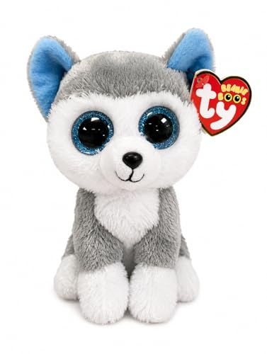 Ty - TY36006 - Beanie Boo's - Peluche Slush Chien 15 cm, White, Green And Blue