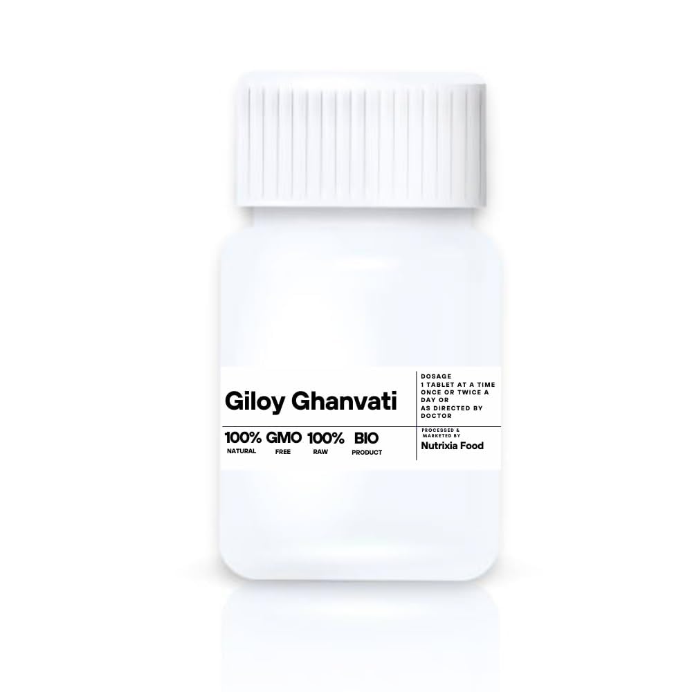 Ken Giloy Ghanvati-Ghan Vati-Galo Ghanvati-Jiloy Vati (50 Gms-165 Tablets)