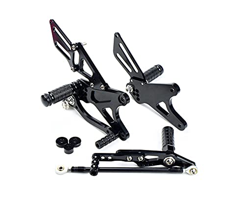 Repose-Pieds Réglables Moto Ensembles Arrière Haute Précision pour Yamaha YZF-R1 09-14