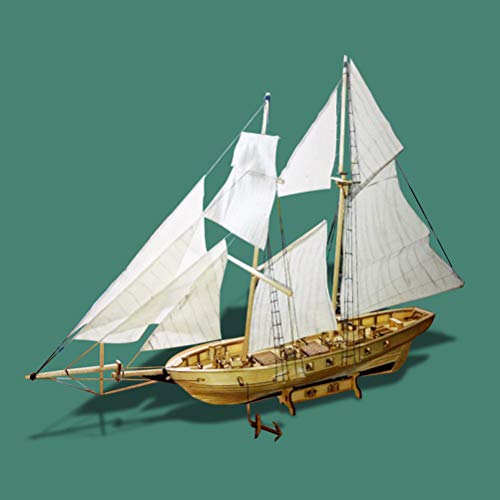 Holz Segelboot Schiff Kit Home DIY Modell Dekoration Boot Geschenke Spielzeug für Kinder – Bild 7