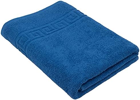 GREY BATH TOWEL 70X140 CM LARGE SIZE 100% NATURAL COTTON 500 GSM THICK ABSORBENT TOWEL, HOTEL QUALITY RINGSPUN