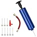 ボールポンプ 空気入れ ボールポンプキット ハンドポンプ スイムインフレータブルポンプ 軽量 小型 収納便利 サッカー バスケットボール バレーボール 水球 スポーツボールポンプ 延長ホース1本付き 針9本付 空气ノズル1個付き