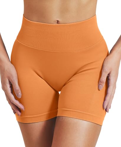 Image of VOYJOY Women Workout Impact Shorts 2.5 inch / 3.6 inch / 4.5 inch / 6 inch Scrunch Butt Lifting Gym Seamless Booty Biker Shorts