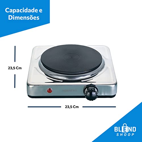 FOGÃO ELETRICO DE MESA UM PRATO FMA-01 220V 1500W AGRATTO glide
