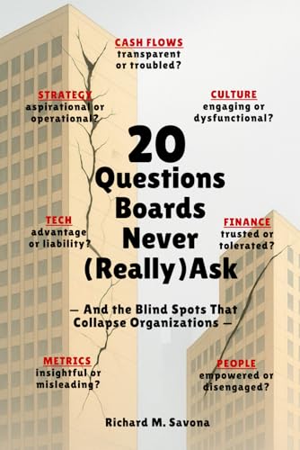 20 Questions Boards Never (Really) Ask: And the Blind Spots That Collapse Organizations