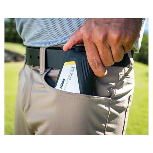 NIKON COOLSHOT PROIII STABILIZED Golf Laser Rangefinder | Waterproof 6X Monocular Optics with Hyper Read, Slope Compensation & Dual Locked ON Quake | Golf & Actual Distance Modes - image 2