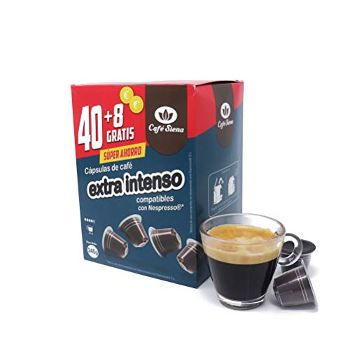 Amazon.com: Cápsulas compatibles con Nespresso, paquete de 96 cápsulas de  café extra intensas, totalmente compatibles con Nespresso Original Line,  especial para el café diario en casa o en la oficina : Comida