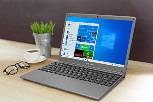 Thomson Wwx14C4T64 Neo X14 14.1 Ultrabook Intel Celeron N3050, 4Gb Ddr3L, 64Gb Emmc, Windows 10 Laptop - Gray (Tungstene) Refurbished Like New #TOP6