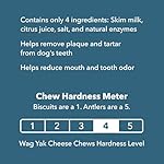 Amazon Brand - Wag Yak Cheese Himalayan Dog Chews, Dog Treats for Small Size Dogs, All Natural, High Protein for Aggressive Chewers, 15lbs and Smaller, 3 Count, 3.3 oz - Image 5