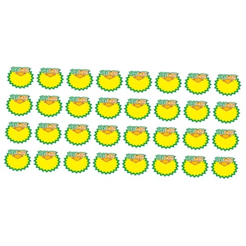 HOODANCOS 100piezas Etiquetas De Precio Stickers Publicitarios Para Tiendas y Supermercados Carteles Para Promociones y Ofertas
