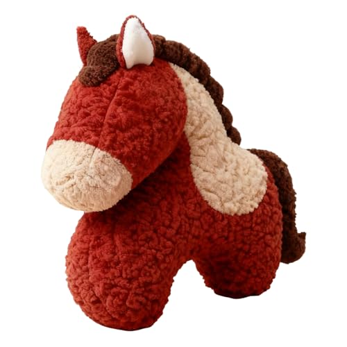 Peluche de cheval 2026 cadeau parfait pour anniversaire Noel et celebration