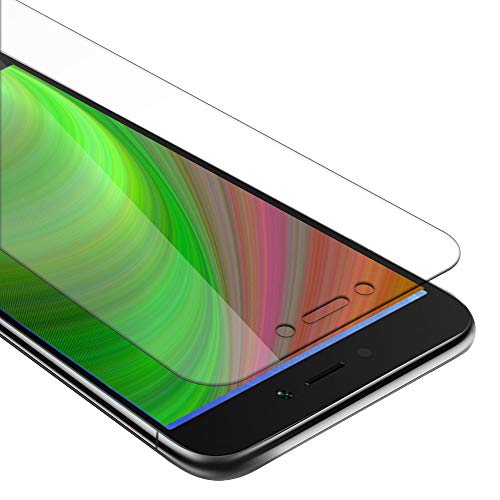Cadorabo Vidrio templado compatible con Xiaomi RedMi NOTE 5A en TRANSPARENCIA ELEVADA - Vidrio protector de pantalla (Tempered) en dureza 9H con compatibilidad touch 3D