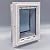 Ideal Pet Products Wall Entry Pet Door Double Flap for Walls with Built-in Telescoping Tunnel and Lock-Out Slide, Extra Large, White