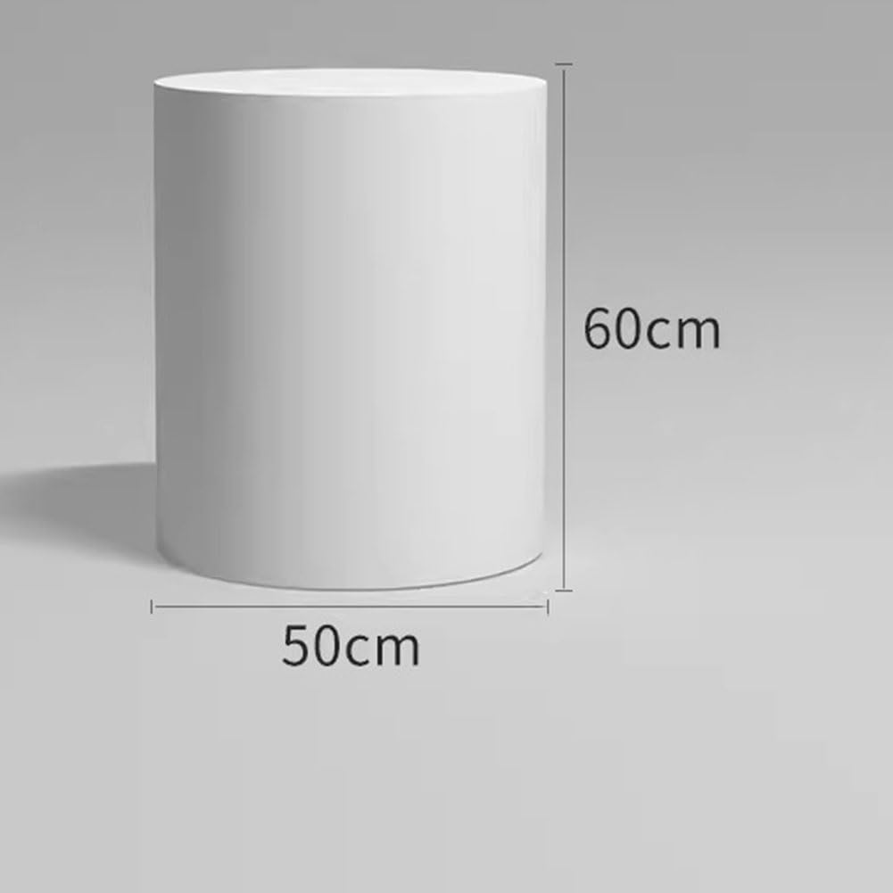 Generico Espositore Rotondo con piedistallo per Negozio di Abbigliamento, Modello Piattaforma, Tavolo espositivo d'ingresso Personalizzabile per l'allestimento di Negozi di Abiti da Sposa, Ideale per