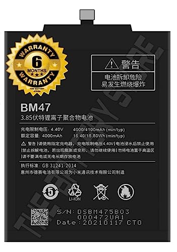 Image of Original BM47 Battery for REDMI 3s, 3s Prime, 4, 4X Battrey with 6 Month Warranty**** (for MI BM47)