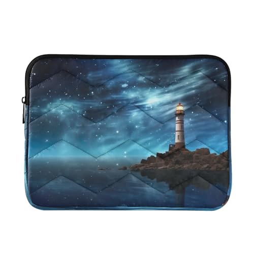 Funda para portátil Galaxy Lighthouse paisaje 13-14 pulg