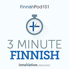 『3-Minute Finnish - 25 Lesson Series Audiobook』のカバーアート