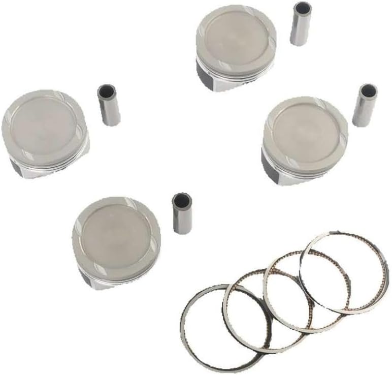 Engine Piston Pin and Snap Ring Single Set Compatible with 2011-2015 Car Replacement Parts Auto Accessories