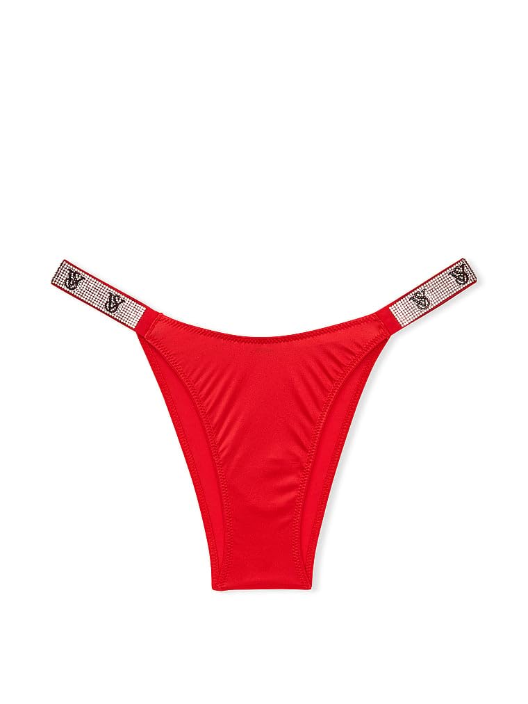 Victoria's SecretWomen's Very Sexy Shine Strap Brazilian Underwear, Moderate Coverage Panties for Women (XS-XXL)