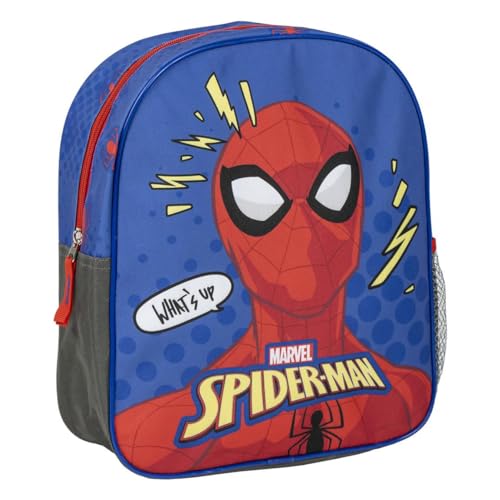 KP Pharma Mochila escolar unisex para niños (paquete de 1), Azul - Spiderman, Talla única, Bolsa para ir a la escuela