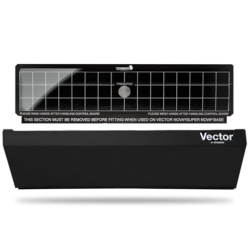 Catchmaster Vector Optima Black Wall-Mounted UV Fly Light Trap Fly Trap for Restaurant Dining Areas Bakery Deli & Meat Cases and Office Spaces UV Lamp Insect Killer