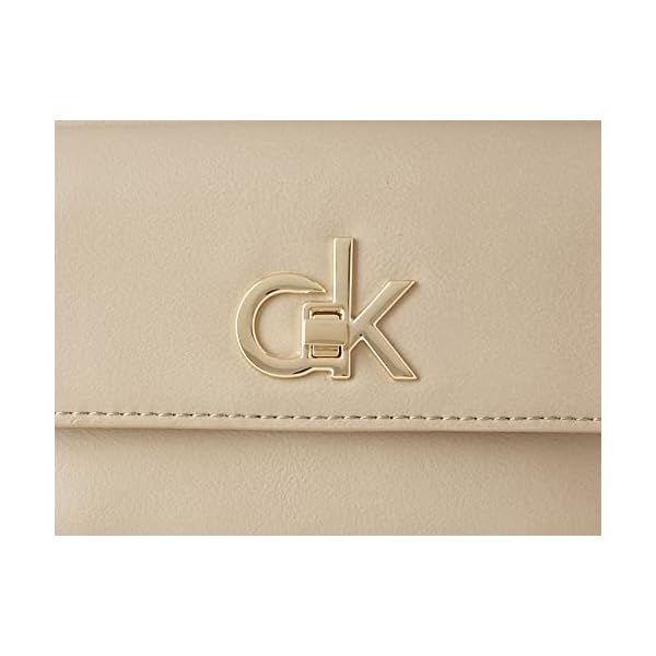 Calvin Klein Damen Re-Lock Kameratasche mit Klappe Crossovers, M – Bild 5