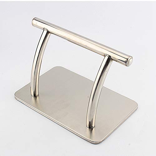Ejoyous Reposapiés para peluquería Acero Inoxidable práctico Durable reposapiés Profesional para salón de Barbero SPA salón de peluquería Taburete Silla