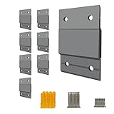 2 Zoll 8 Paar Bilderrahmen-Aufhänger, französische Stollen, versteckte Halterungen, versteckte Halterungen, Wandregale zum Aufhängen von Bildern und Gemälden (2-8)