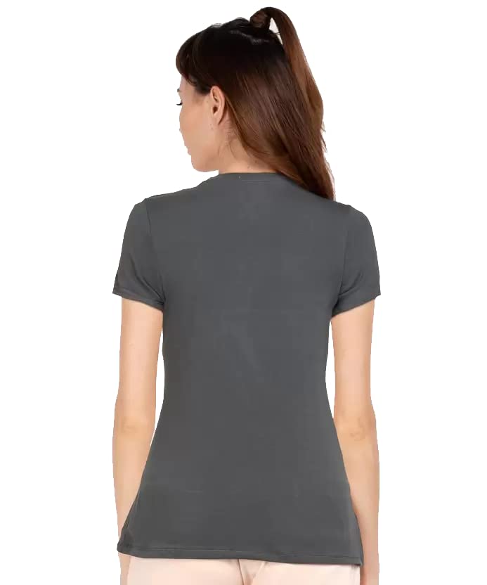 Image of Lyra Women's Cotton Regular Fit T-Shirt