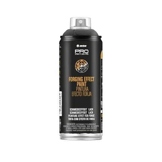 MONTANA Colors MTN PRO Esmalte Anticorrosivo Negro Forja - Spray 400 ml