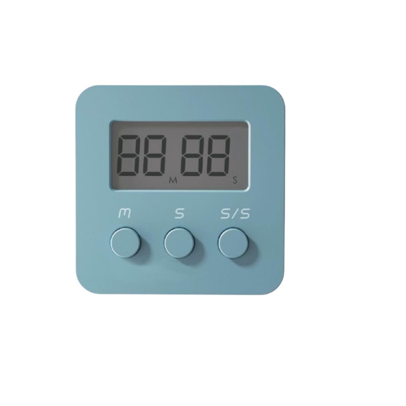 Digital Timer Reminder Kitchen Baking Student Postgraduate Exam Question Study Stopwatch Fitness Electronic Reliable Efficient(Blue)