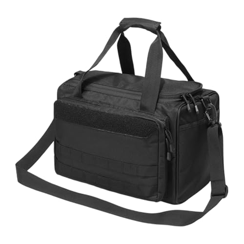 Mochila cruzada de tela Oxford con asa y apertura superior para senderismo al aire libre