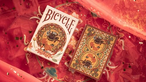 Murphy's Magic Supplies, Inc. Naipes Bicycle Zodiac Chino (Buey) miniatura 2