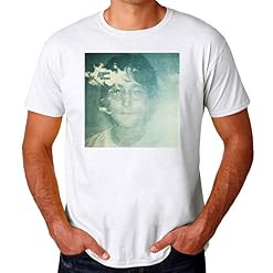Wicked Design John Lennon Imagine T-Shirt pour Hommes Medium - Les Beatles, Paul McCartney, John Lennon, RIngo Starr, George Harrison