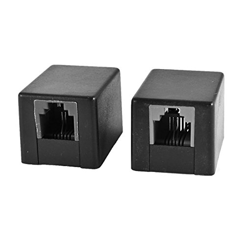 Pacchetto: 2 x Adattatore telefonico RJ11