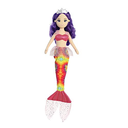 Peluche Tie Dye Sea Sparkles Harmony pour décorer une chambre d'enfant