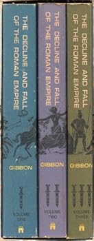 Gibbon's, The Decline and Fall of the Roman Empire, Deluxe Boxed Edition, 3 Volume Set