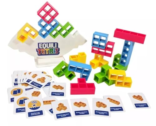 Jogo Equili Tetris Brinquedo Montar Raciocinio Educativo
