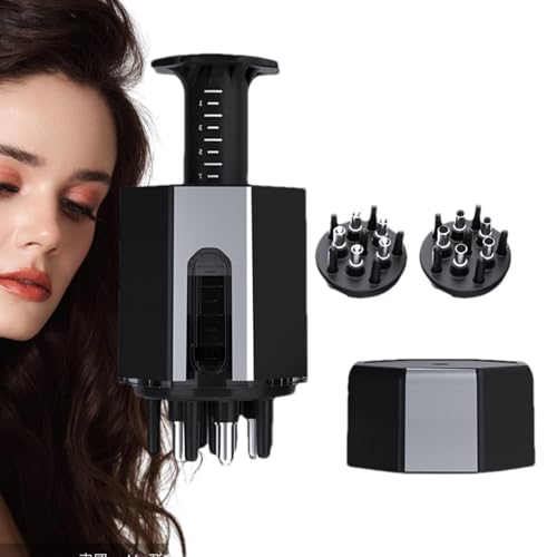 Applicateur d'huile de cuir chevelu | Applicateur d'huile de cuir chevelu | Applicateur d'huile de cuir chevelu | Flacon applicateur de peigne à racines, masseur de tête portable, brosse de massage du