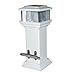 Dock Edge + Cleatlite Solar Dock Light with Stainless Steel Mooring Cleat