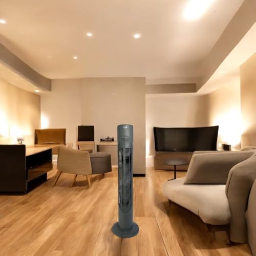 Ventilador de Torre 220V Silencioso 3 Velocidades Compacto 50W