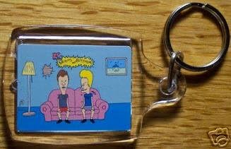 Brand New Beavis And Butthead Keychain / Keyring