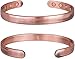 Smarter LifeStyle Elegant Copper Magnetic Bracelets (2 Pack) for Women and Men, Copper Jewelry