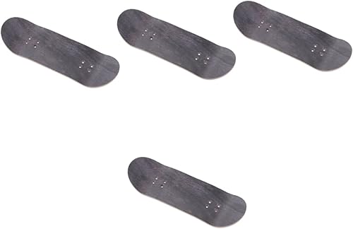 Yardwe 4 unids Finger Skateboard Mini Skateboard Pro Skateboard Fingertip Movimiento Suministros Patineta Juguetes Tablas de Dedo para Niños